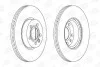 Гальмівний диск передній Ford Galaxy / Seat Alhambra / VW Sharan, Transporter IV CHAMPION 562626CH (фото 1)
