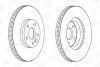 Гальмівний диск передній FORD GALAXY,MONDEO,S-MAX/VOLVO S60,S80,XC70/LAND ROVER FREELANDER,EVOQUE CHAMPION 562628CH (фото 1)