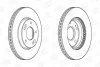 Диск тормозной передний (кртано 2) Hyundai Elantra (V,VI), i30 (11-)/ Kia Ceed (CHAMPION 562986CH (фото 1)