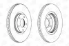 Гальмівний диск передній Nissan Murano / Infiniti G, M35, M45 CHAMPION 563032CH1 (фото 1)