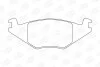Гальмівні колодки передні VW Golf, Jetta, Polo / Seat Cordoba, Ibiza CHAMPION 571315CH (фото 1)