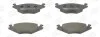 Гальмівні колодки передні VW Golf, Jetta, Polo / Seat Cordoba, Ibiza CHAMPION 571315CH (фото 2)
