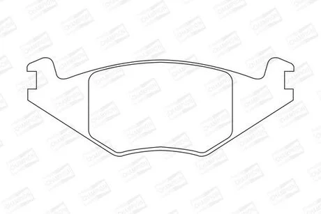 Тормозные колодки передние VW Golf, Jetta, Polo / Seat Cordoba, Ibiza CHAMPION 571315CH