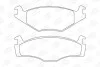 Гальмівні колодки передні VW Caddy, Golf 1-3, Jetta, Passat / Seat Cordoba, Ibiza, Inca, Toledo CHAMPION 571317CH (фото 1)