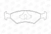 Гальмівні колодки передні Mazda 121 / Ford Escort III, IV, Fiesta II, III, Orion II, Sierra / Ferrar CHAMPION 571536CH (фото 1)