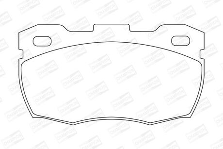 Гальмівні колодки CHAMPION 571827CH