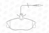 Гальмівні колодки передні Citroen ZX, Xsara / Peugeot 306, 406, 607 CHAMPION 571898CH (фото 1)