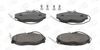 Гальмівні колодки передні Citroen ZX, Xsara / Peugeot 306, 406, 607 CHAMPION 571898CH (фото 2)