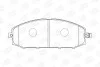 Тормозные колодки передние Nissan Patrol CHAMPION 572448CH (фото 1)