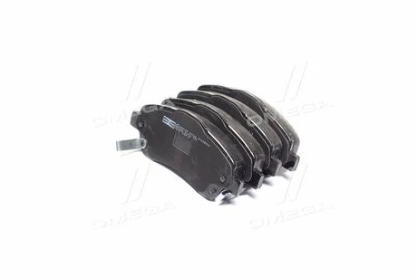 Колодка гальм. диск. TOYOTA AVENSIS (T25), COROLLA V передн. (пр-во) CHAMPION 572485CH