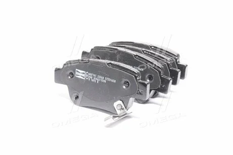 Колодка гальм. диск. TOYOTA AVENSIS (T22, T25) задн. (пр-во) CHAMPION 572516CH