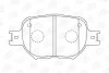 Гальмівні колодки передні Toyota Allion, Caldina, Celica, Corolla, Mark, Matrix, Opa, Premio, Veross CHAMPION 572517CH (фото 1)
