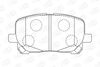 Тормозные колодки передние Toyota Avensis Verso, Matrix CHAMPION 572546CH (фото 1)