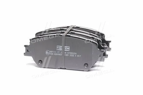 Колодка гальм. диск. TOYOTA CAMRY, передн. CHAMPION 572553CH