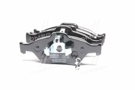 Фото 1 - колодка торм. диск. TOYOTA YARIS передн. CHAMPION 572576CH Колодка торм. диск. TOYOTA YARIS передн. CHAMPION 572576CH (фото 1)