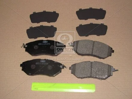 Колодки гальмівні дискові передні SUBARU Outback (BR) (09-) CHAMPIO CHAMPION 572638CH