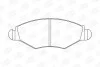 Тормозные колодки передние Peugeot 206, 306 / Citroen Xsara CHAMPION 573051CH (фото 1)