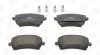 Тормозные колодки задние Audi A4, A6, A8 CHAMPION 573219CH (фото 2)