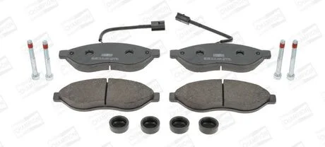 Тормозные колодки передние Peugeot Boxer / Citroen Jumper / Fiat Ducato CHAMPION 573260CH