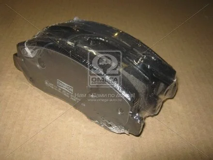 Колодки гальмівні дискові передні RN Master IV / Opel Movano (10-) CHAMPION 573357CH