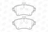 Тормозные колодки передние Mercedes A-Class, B-Class, CLA CHAMPION 573402CH (фото 1)
