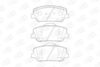 Колодки тормозные дисковые передние Kia Optima (10-), Ceed (15-)/Hyundai i30 (11 CHAMPION 573447CH (фото 1)