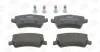Тормозные колодки задние Range Rover Evoque / Volvo S60, S80, V70, XC60, XC70 CHAMPION 573748CH (фото 2)