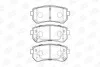 Колодки тормозные дисковые задние Kia Ceed (06-) CHAMPION 573757CH (фото 1)