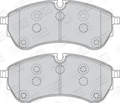 Гальмівні колодки CHAMPION 573831CH