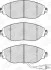 Гальмівні колодки передні Audi A3, Q3 / VW Arteon, Golf, Passat, Tiguan, Sharan / Seat / Skoda CHAMPION 573838CH (фото 1)