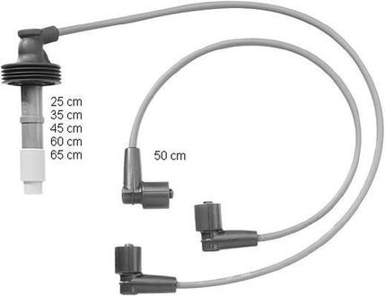 Комплект кабелей зажигания CHAMPION CLS050 (фото 1)