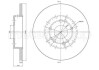 Гальмівний диск перед S124/W124/C124 84-95 (284x12) CIFAM 800-124C (фото 1)