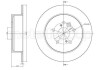 Гальмівний диск задн J11/Tiggo/RAV 4 01- CIFAM 800-803C (фото 1)