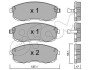 Колодки гальмівні (передні) Renault Latitude/Nissan Juke/Cube 09-/Tiida 07-12/Su CIFAM 822-404-0 (фото 1)