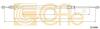 Трос ручного гальма зад. Megane II 02-Л = Пр. (диск) (2020/1080) COFLE 10.6686 (фото 1)