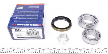 Підшипник маточини CITROEN, PEUGEOT задн.мост лев. (COMPLEX) COMPLEX AUTOMOTIVE BEARINGS Sp.z.o.o. CX036-L