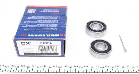 Підшипник маточини SUZUKI, DAEWOO задн. міст (COMPLEX) COMPLEX AUTOMOTIVE BEARINGS Sp.z.o.o. CX104