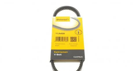 Ремінь генератора CONTINENTAL Contitech 11,0X528Ld