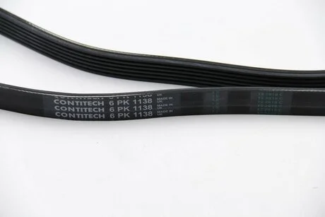 Ремінь генератора Caddy III/T5 1.9TDI 03 (-AC) Contitech 6PK1138