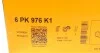Комплект поликлинового ремня Contitech 6PK976K1 (фото 4)