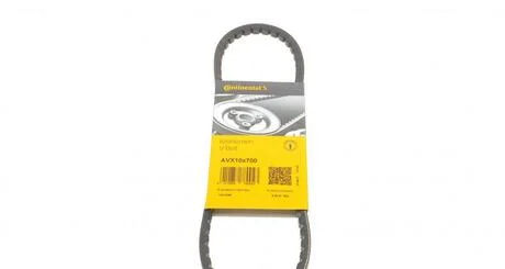 Ремінь генератора 10x700 Ducato 1.9D/TD/2.8 D/TD >02 Contitech AVX10x700