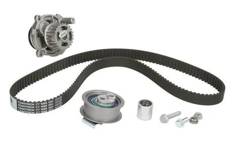 Комплект ременя ГРМ з помпою Skoda Octavia 2,0FSI 04>08, Golf V 2,0FSI 05>08, VW Jetta III 2,0FSI Contitech CT1088WP4