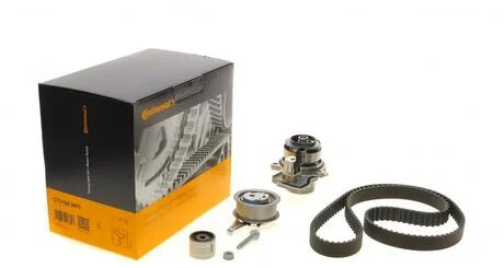 Комплект ременя ГРМ з помпою води Contitech CT1168WP7