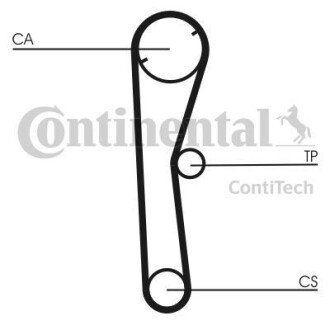 Ремень ГРМ Contitech CT674