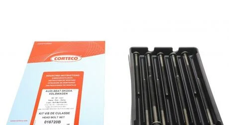 Болт головки блоку (компл.) VAG BAG/BLF/BLP CORTECO 016720B