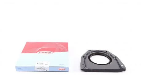 Сальник двигуна REAR FORD 1.25/2,0 ZETEC 80X142/168X15 PTFE В КОРПУСІ CORTECO 19036358B
