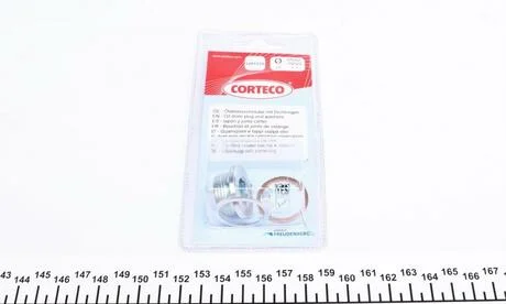Пробка зливу мастила з ущільненням CORTECO 220133S (фото 1)