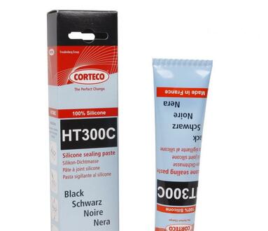 Герметик черный тюбик 80 мл от -50 до +300°C CORTECO HT300C