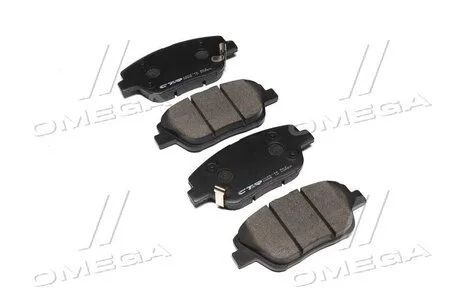Колодки гальм HYUNDAI YF SONATA 2.0 CRDI 11 - передн. CTR GK0552