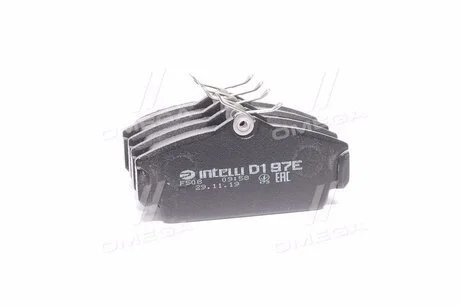 Колодка гальм. диск. NISSAN ALMERA передн. (Intelli) DAFMI / INTELLI D197E